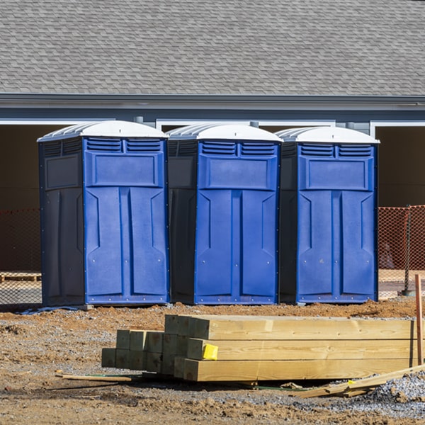 is there a specific order in which to place multiple portable restrooms in Cedar Grove FL